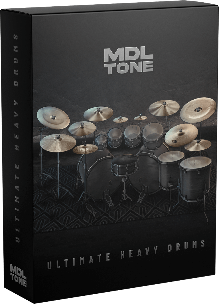 Ultimate Heavy Drums VST Software Box